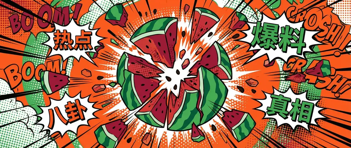 媚黑 今日头瓜爆炸漫画横幅